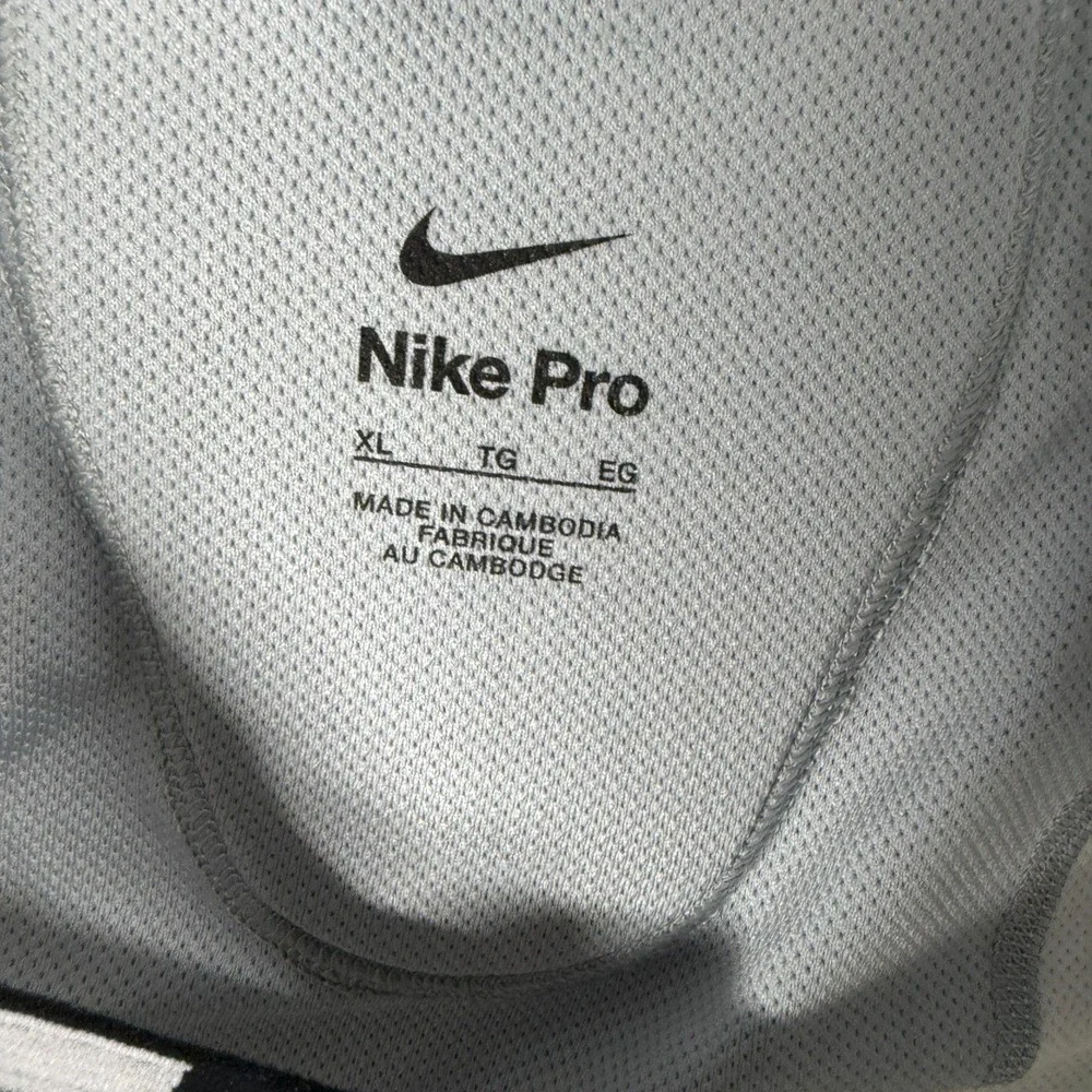 Nike Compression Shorts Mens XL White Pro NBA Padded Girdle Athletic Baselayer